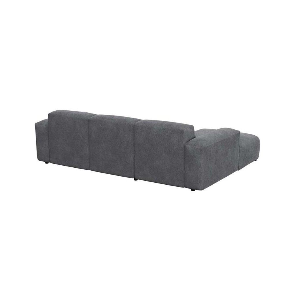 Flexlux Ecksofa Lucera in Stoff Bormio