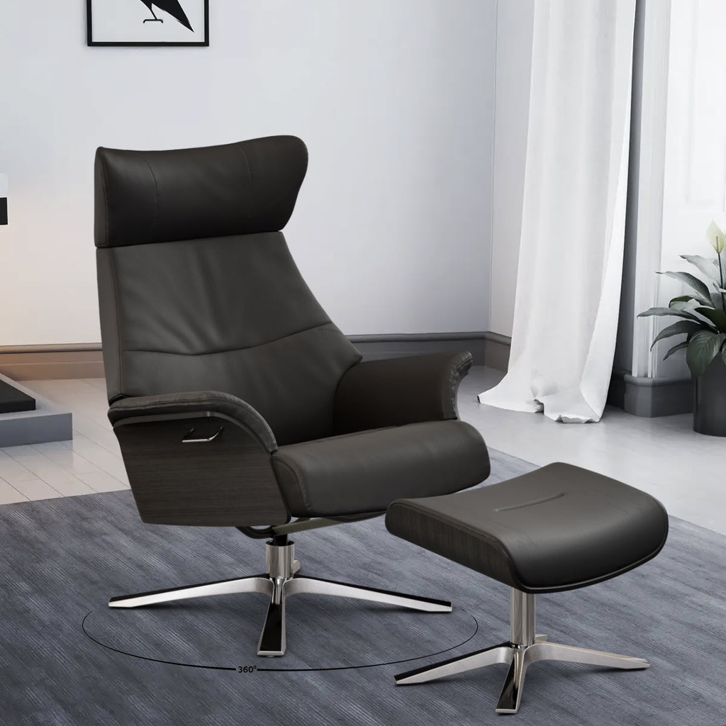 Conform Relaxsessel Air in Leder Fantasy konfigurierbar