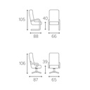 Conform Relaxsessel Bravo in Leder Fantasy konfigurierbar