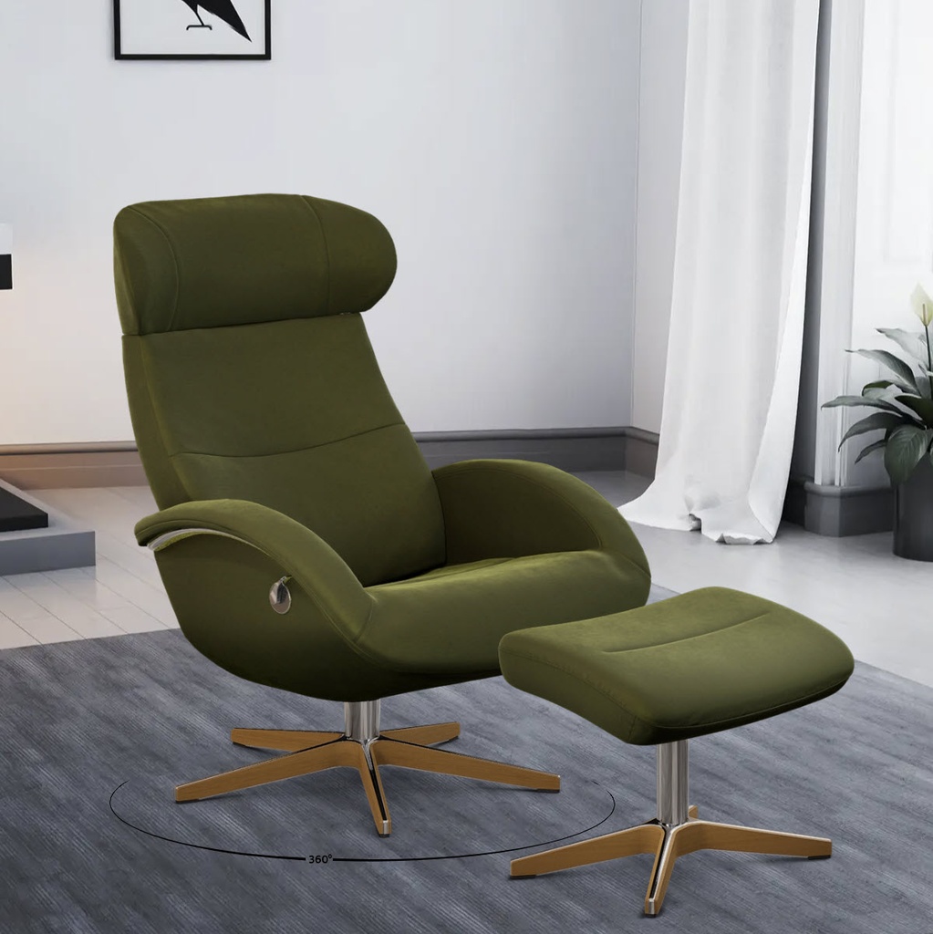 Conform Relaxsessel Flow in Stoff Eros konfigurierbar