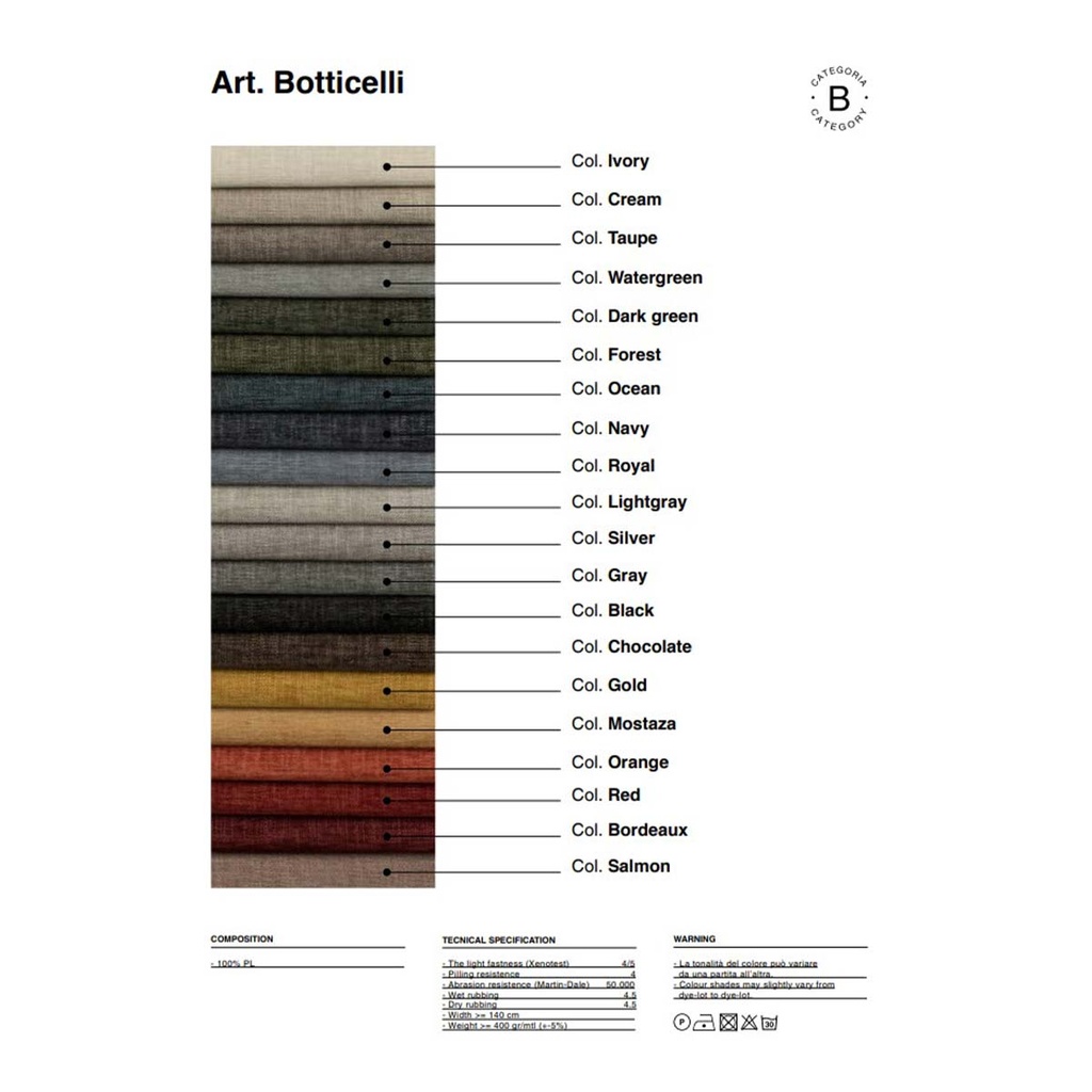 Dienne Salotti Schlafsofa Revival in Stoff Botticelli