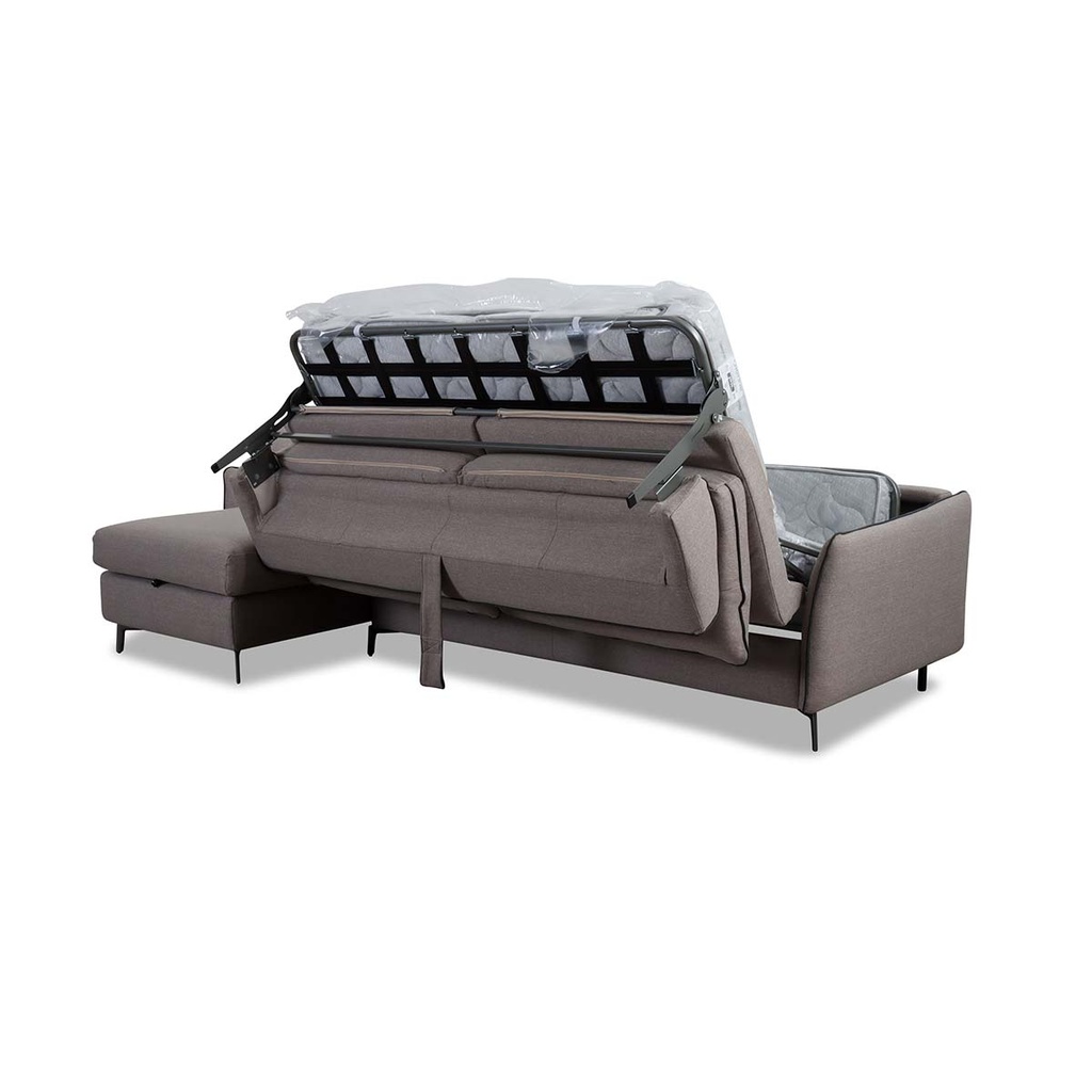 Dienne Salotti Ecksofa Valentina in Stoff Degas