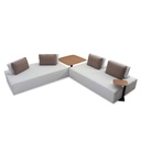 Dienne Salotti Schlafsofa Tommy in Stoff Mondrian