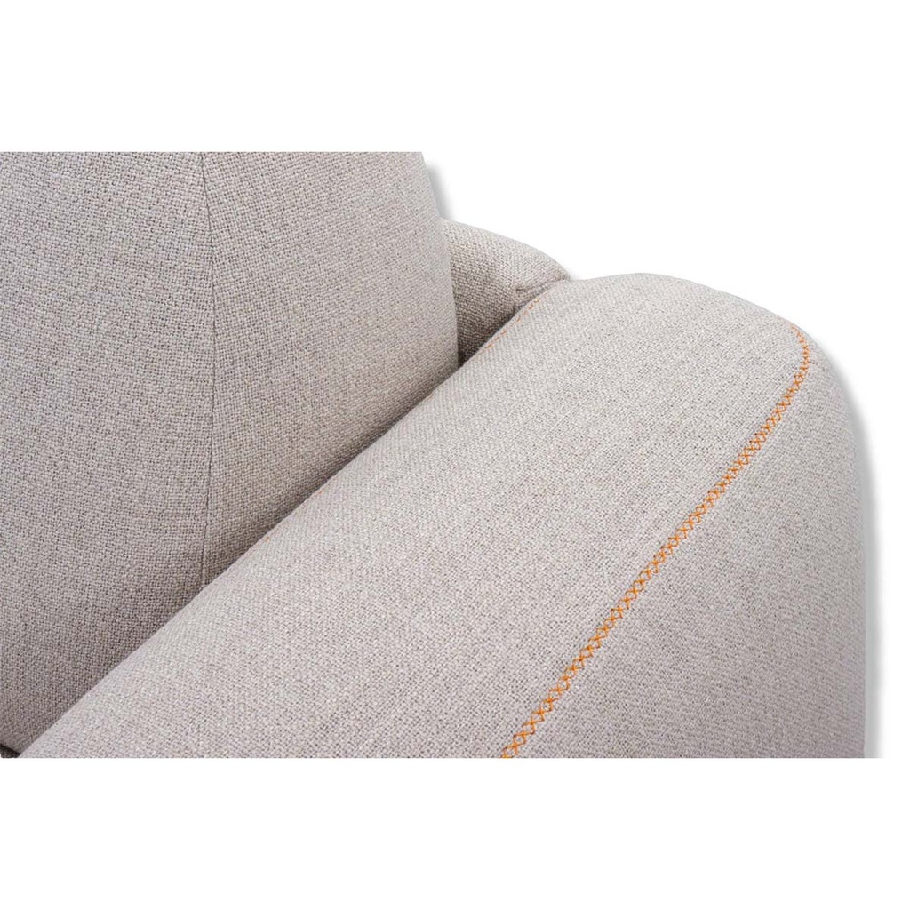 Dienne Salotti Ecksofa FOX in Stoff Kavir