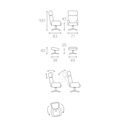 Conform Relaxsessel Relieve in Leder Fantasy konfigurierbar