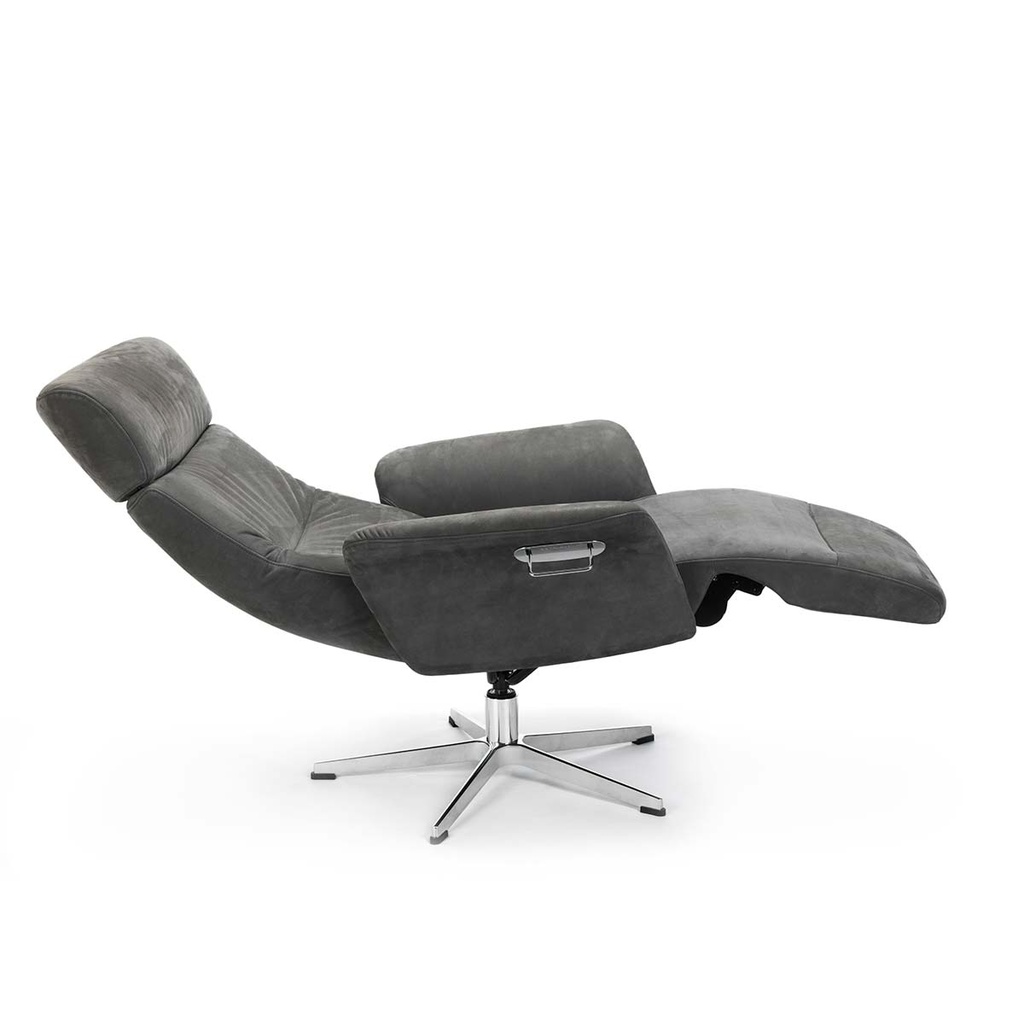 Conform Relaxsessel Master mit Fussstütze in Stoff Eros konfigurierbar