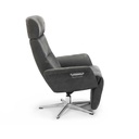 Conform Relaxsessel Master mit Fussstütze in Stoff Eros konfigurierbar