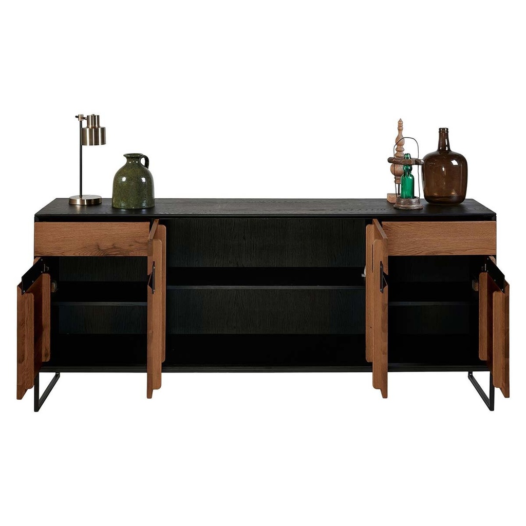 Messina Sideboard in rustikaler Eiche