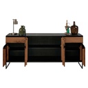 Messina Sideboard in rustikaler Eiche