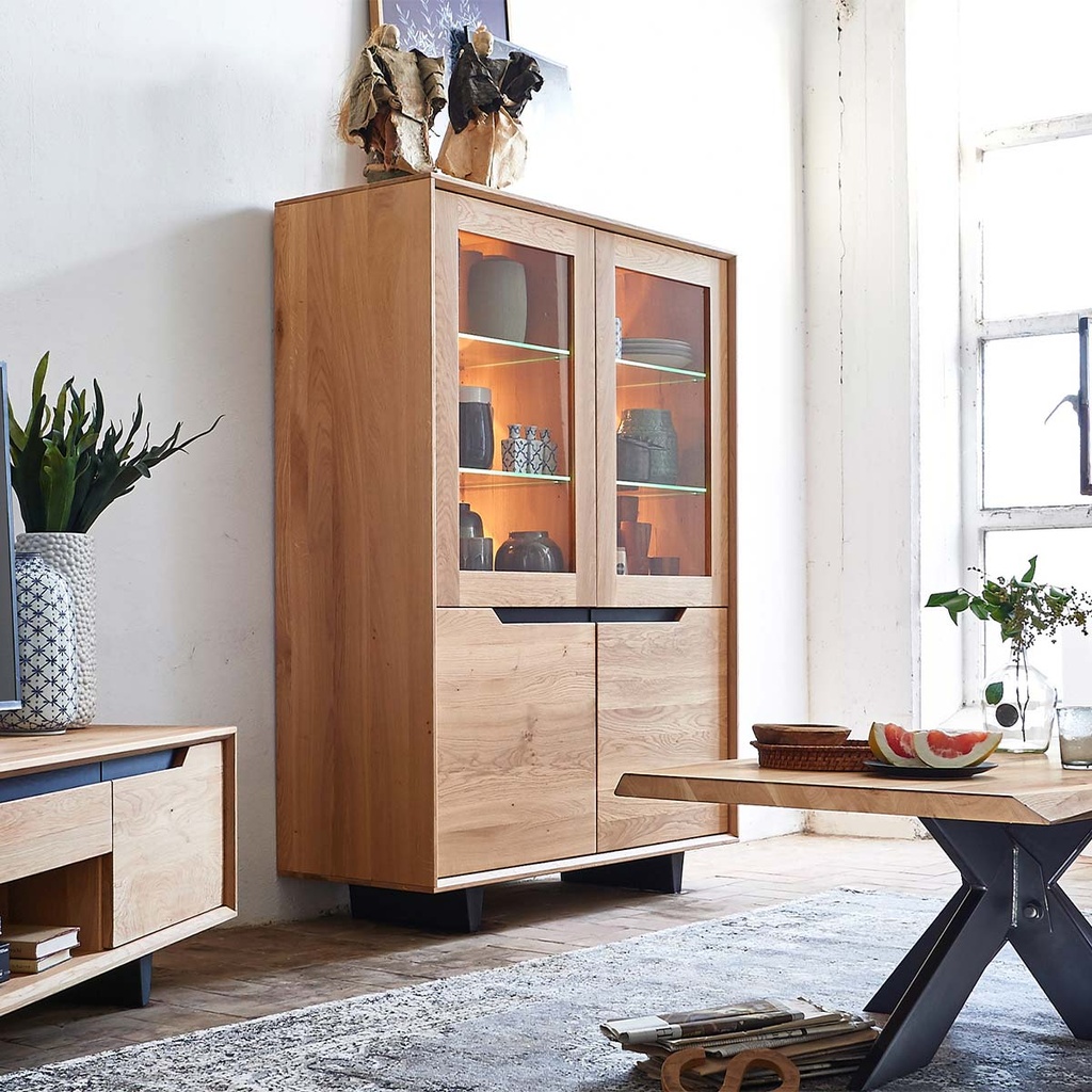 EXTREME Highboard in Wildeiche