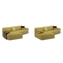 Dienne Salotti Ecksofa Bubble Diamond in Stoff Ranger