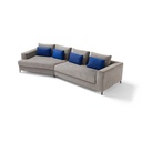 Dienne Salotti Ecksofa Loy in Stoff Klimt