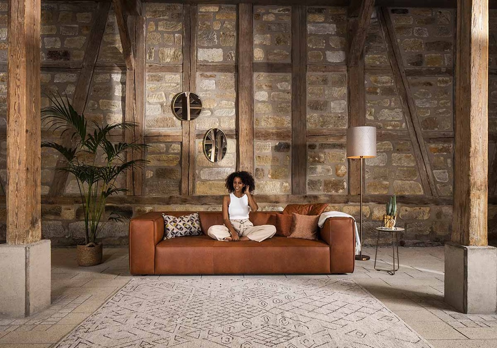 Willi Schillig 18050 Around the block Sofa Leder Z69