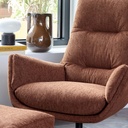 Flexlux Sessel MORO in Leder Safari