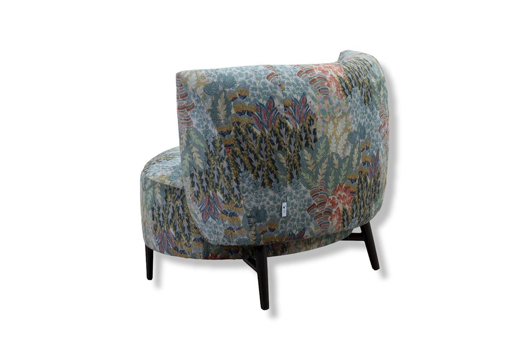 Calia Italia Sessel DRUSILLA in Stoff Cruise Batique mint