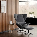 Flexlux Sessel STILO in Leder Nature