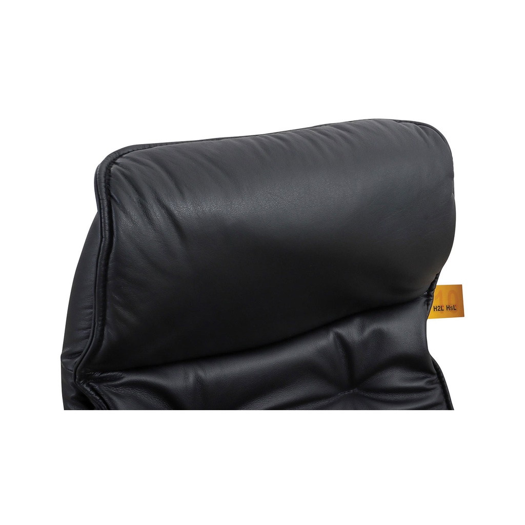 Hukla Relaxsessel HU-ES19141 in Leder Vivre schwarz