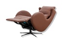 Fama Relaxsessel Lenny Relax in Leder Dalmata braun