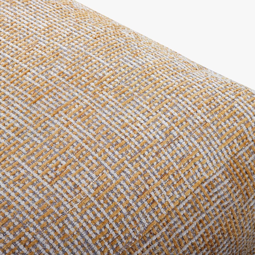 Flexlux Hocker PETRONE in Stoff Alba honey yellow