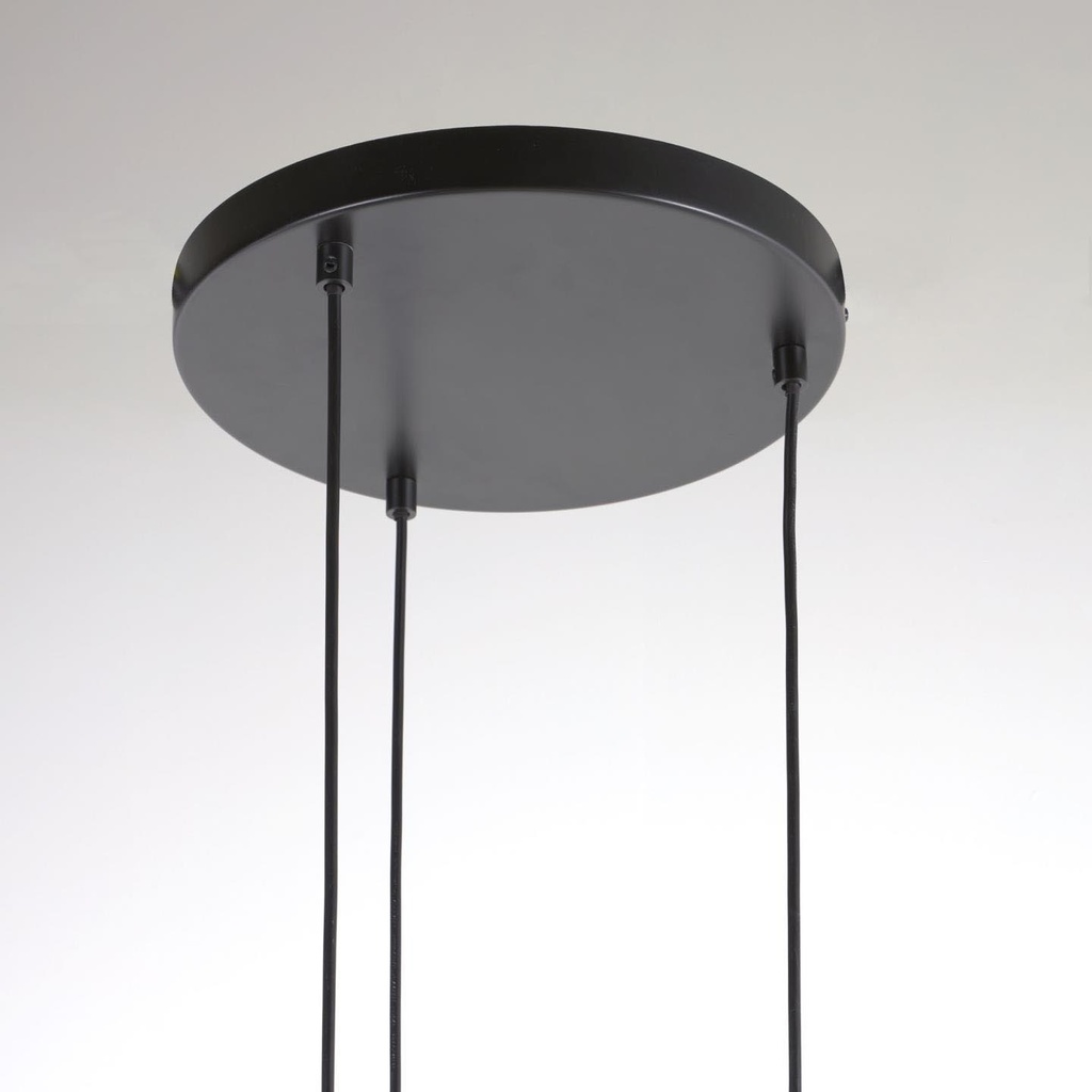 Danish Lemonite Flexa metal ceiling lamp black