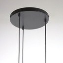 Danish Lemonite Flexa metal ceiling lamp black