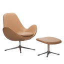 Flexlux Sessel GHOST LOW in Leder Savoy
