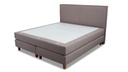 Scandian Boxspringbett Scanlook 180x200 in Stoff Gomez taupe