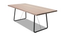 Tiado Esstisch ROLLER rechteckig 200x100cm in Eiche white wash