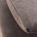 Hukla Sofa HP18072 Shine in Anilin Leder Aurelia graphit