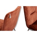 Willi Schillig 2x Stuhl 11004 LOTTA in Stoff S41 copper