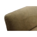 Nicoletti Home Sofagarnitur ZUMA in Leder Nouveau olive