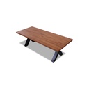 Bodahl Massivholz Esstisch CONCEPT 4 YOU gerade Kante 240x100cm - rustikale Eiche