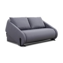 Saloni Schlafsofa Sleepo - 2-Sitzer Sofa grau
