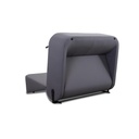 Saloni Schlafsofa Sleepo - 2-Sitzer Sofa grau