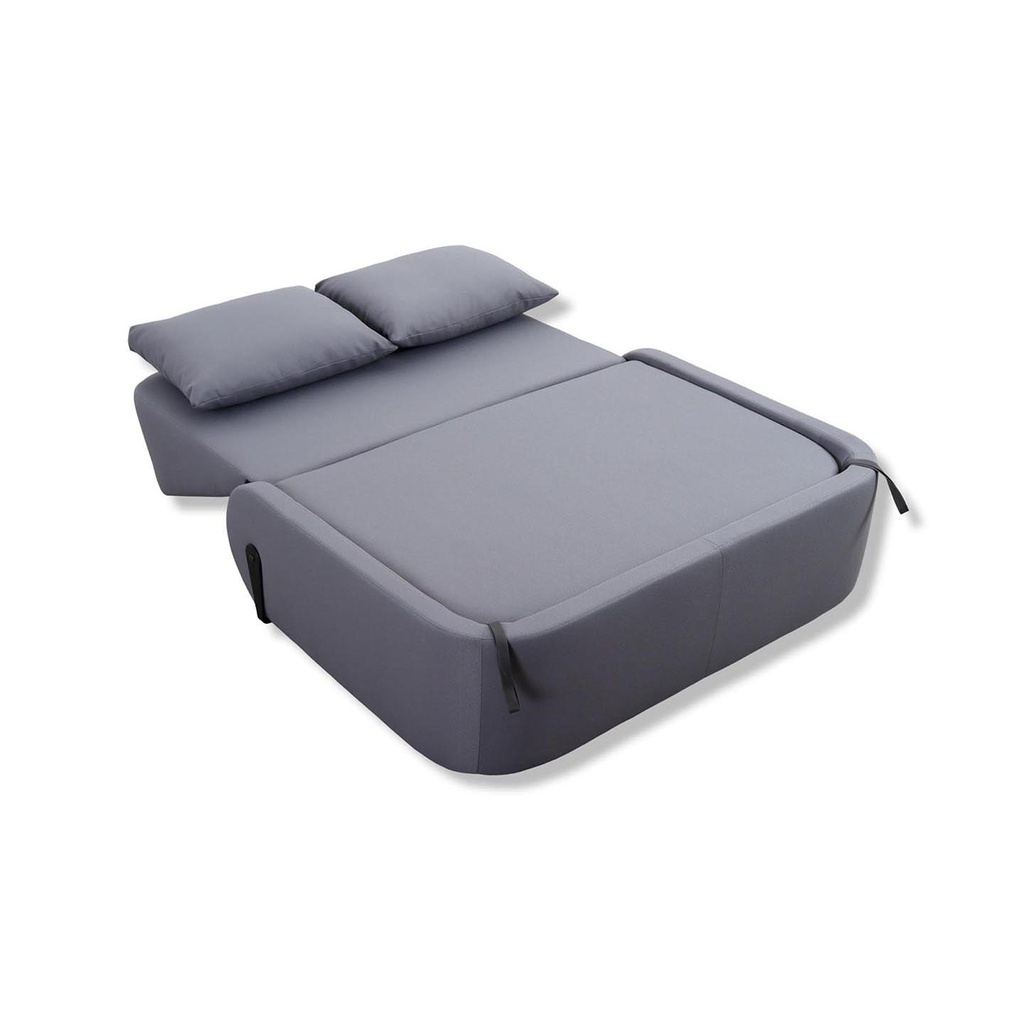 Saloni Schlafsofa Sleepo - 2-Sitzer Sofa grau