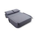 Saloni Schlafsofa Sleepo - 2-Sitzer Sofa grau