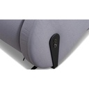 Saloni Schlafsofa Sleepo - 2-Sitzer Sofa grau