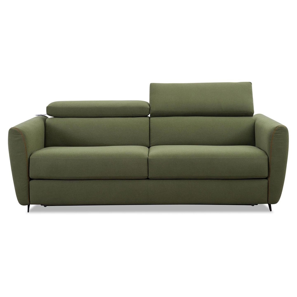 Dienne Salotti Schlafsofa Modular Pro in Stoff Fluf grün