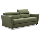 Dienne Salotti Schlafsofa Modular Pro in Stoff Fluf grün