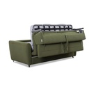 Dienne Salotti Schlafsofa Modular Pro in Stoff Fluf grün