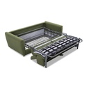 Dienne Salotti Schlafsofa Modular Pro in Stoff Fluf grün
