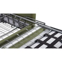 Dienne Salotti Schlafsofa Modular Pro in Stoff Fluf grün