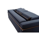 Dienne Salotti Schlafsofa MARTINROC in Stoff Venice blau