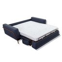 Dienne Salotti Schlafsofa MARTINROC in Stoff Venice blau