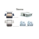 Dienne Salotti Schlafsofa MARTINROC in Stoff Venice blau