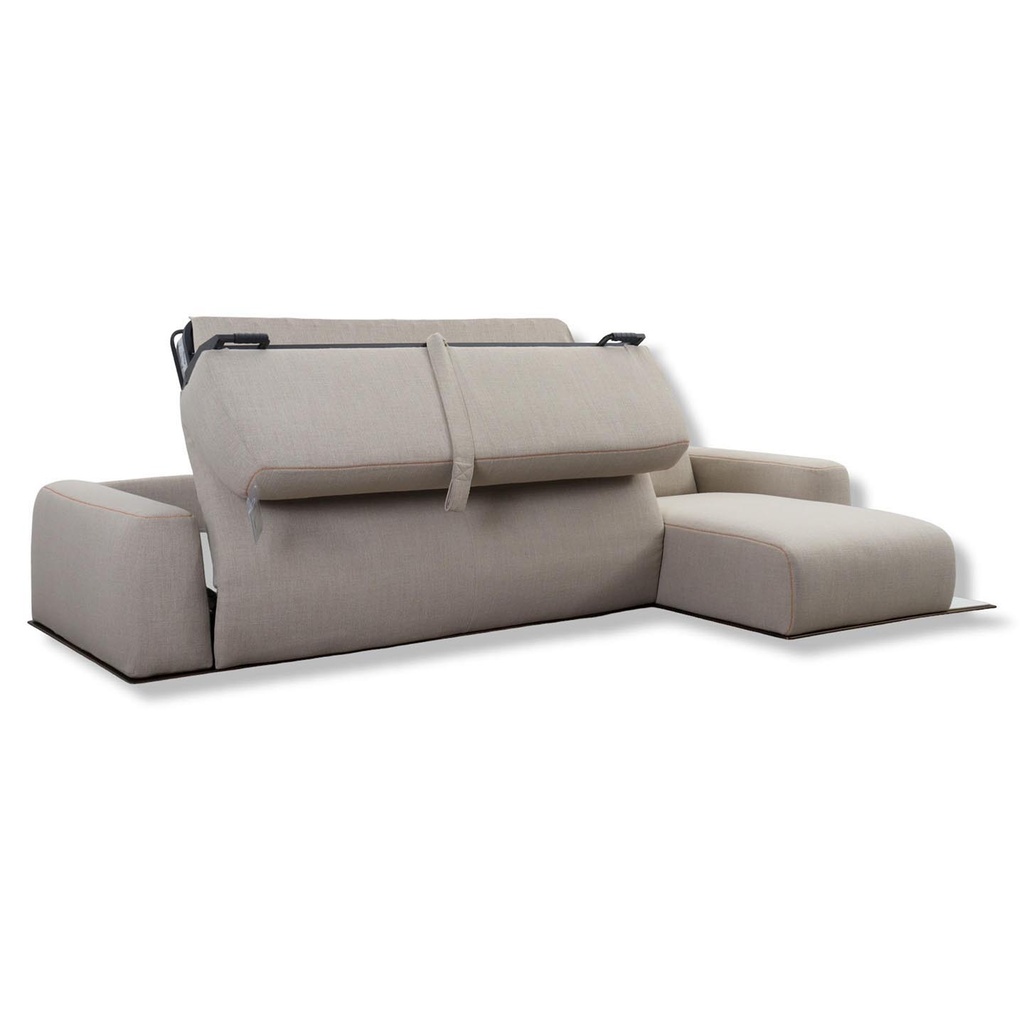 Dienne Salotti Schlafsofa Fox in Stoff Kavir beige