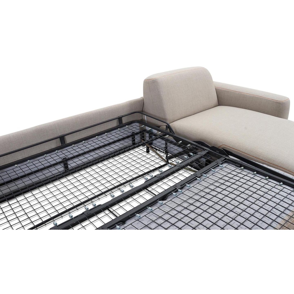Dienne Salotti Schlafsofa Fox in Stoff Kavir beige
