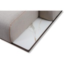 Dienne Salotti Schlafsofa Fox in Stoff Kavir beige