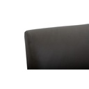 Candy Ecksofa Teramo in Leder Quecksilber olive