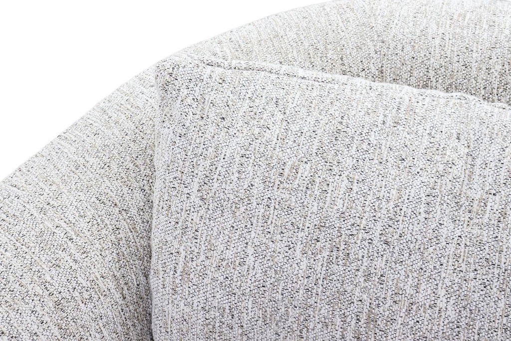 Nicoletti Home armchair Arianna in fabric Gibson beige